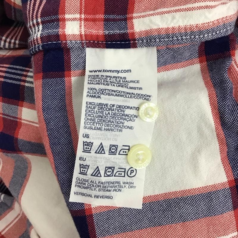 トミーヒルフィガー TOMMY HILFIGER シャツ、ブラウス 長袖 XL チェック マルチカラー / マルチカラー / メンズ USED 古着 中古 10128141