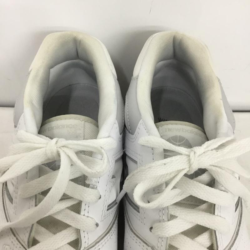 ニューバランス New Balance スニーカー スニーカー BB550 NCB 25.5cm 25.5cm ロゴ、文字 白 / ホワイト / X 灰 / グレー / メンズ USED 古着 中古 10136474