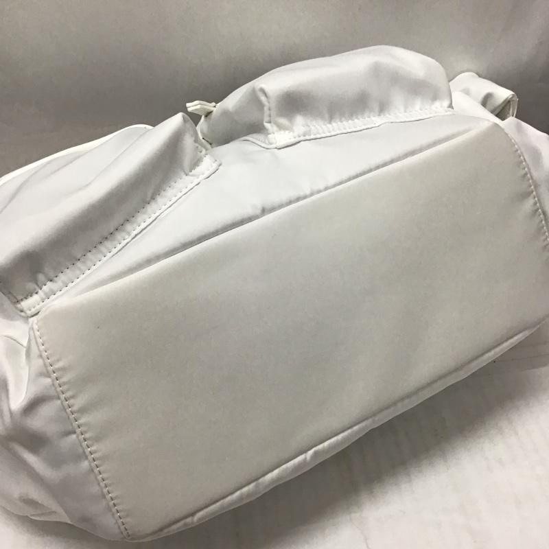 ジーナシス JEANASIS ショルダーバッグ ショルダーバッグ JS081370 ナイロンベルトボディBAG タグ付き 無地 白 / ホワイト / レディース USED 古着 中古 10117351