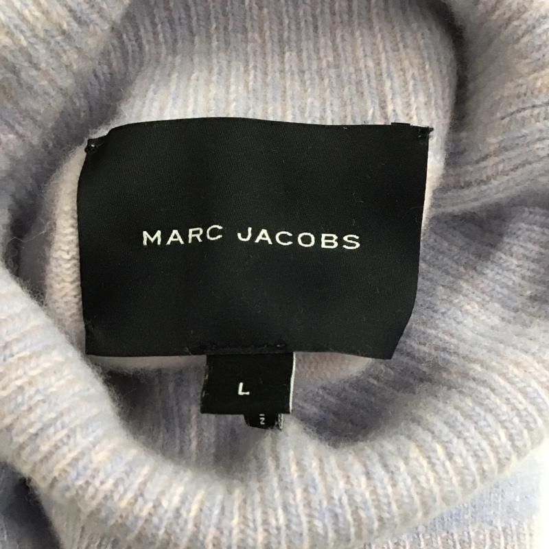 マークジェイコブス MARCJACOBS ニット、セーター 長袖 N610W01RE21 タートルネック L ワンポイント 紫 / パープル /  レディース USED 古着 中古 10112044