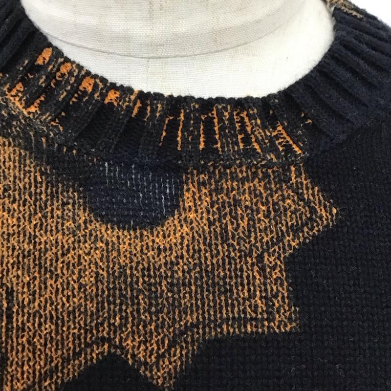 シュプリーム Supreme ニット、セーター 長袖 22SS NateLowmanSweater 長袖ニットカットソー プリントニット L プリント 黒 / ブラック / メンズ USED 古着 中古 10115396