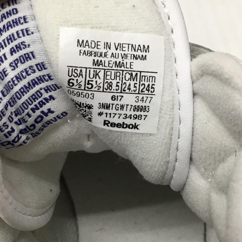 リーボック Reebok スニーカー スニーカー 3477 EX-O-FIT HI 24.5cm 24.5cm ロゴ、文字 白 / ホワイト / レディース USED 古着 中古 10121482
