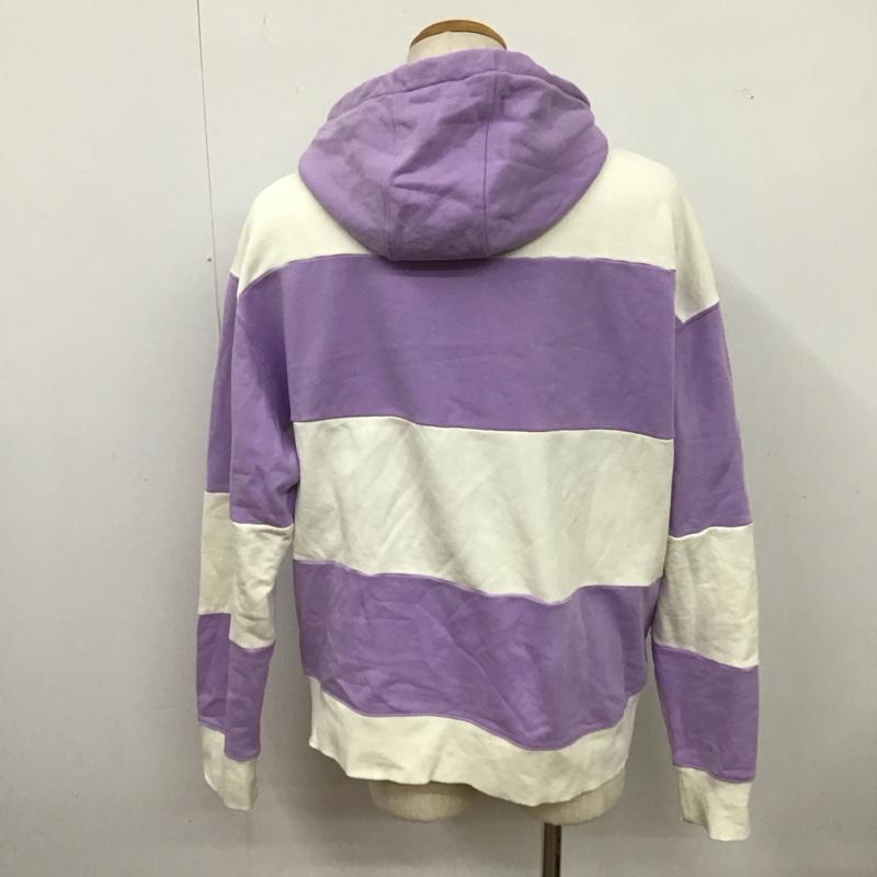ディッキーズ Dickies パーカー 長袖 長袖パーカー プルオーバーパーカー スウェット L ボーダー柄 マルチカラー / マルチカラー /  メンズ USED 古着 中古 10125503