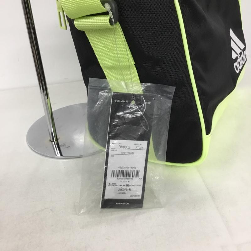 アディダス adidas バッグ バッグ DV0062 保冷バッグ クーラーバッグ クーラーボックス タグ付き ロゴ、文字 黒 / ブラック / X 薄緑 / ライトグリーン / メンズ USED 古着 中古 10131716