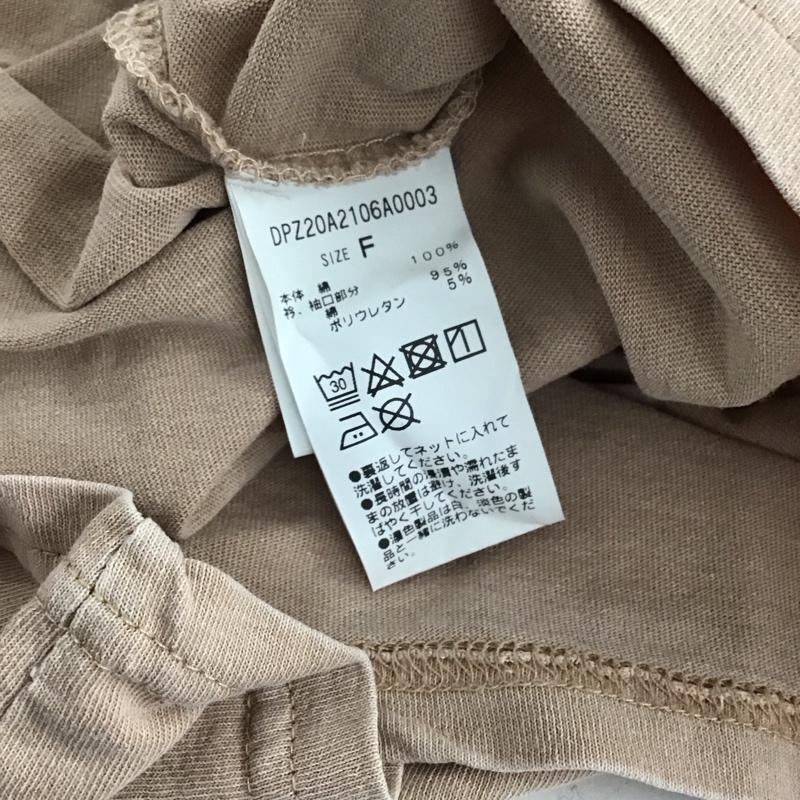 ディスコート Discoat カットソー 長袖 長袖カットソー プリントカットソー クルーネック FREE プリント マルチカラー / マルチカラー / レディース USED 古着 中古 10142456