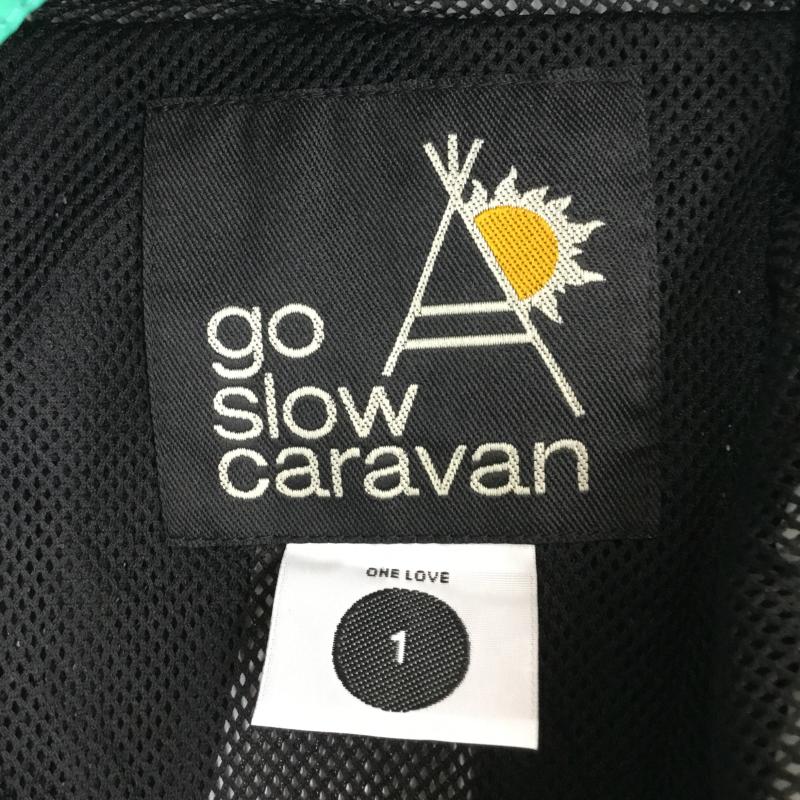 ゴースローキャラバン go slow caravan トップス トップス レインコート ポンチョ 1 ロゴ、文字 青 / ブルー / X ベージュ / ベージュ / X 紫 / パープル / X 緑 / グリーン / レディース USED 古着 中古 10134998