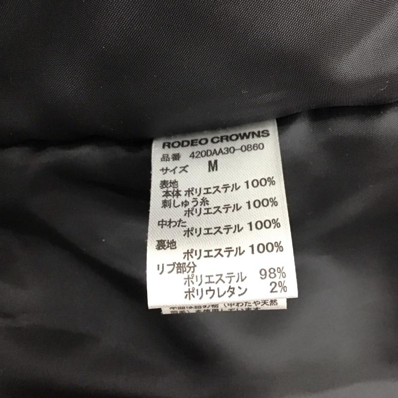 ロデオクラウンズ Rodeo Crowns ジャケット、上着 ジャケット、ブレザー 420DAA30-0860 2020年秋冬モデル フリースブルゾン アウター M ロゴ、文字 オフホワイト / オフホワイト / レディース USED 古着 中古 10120413