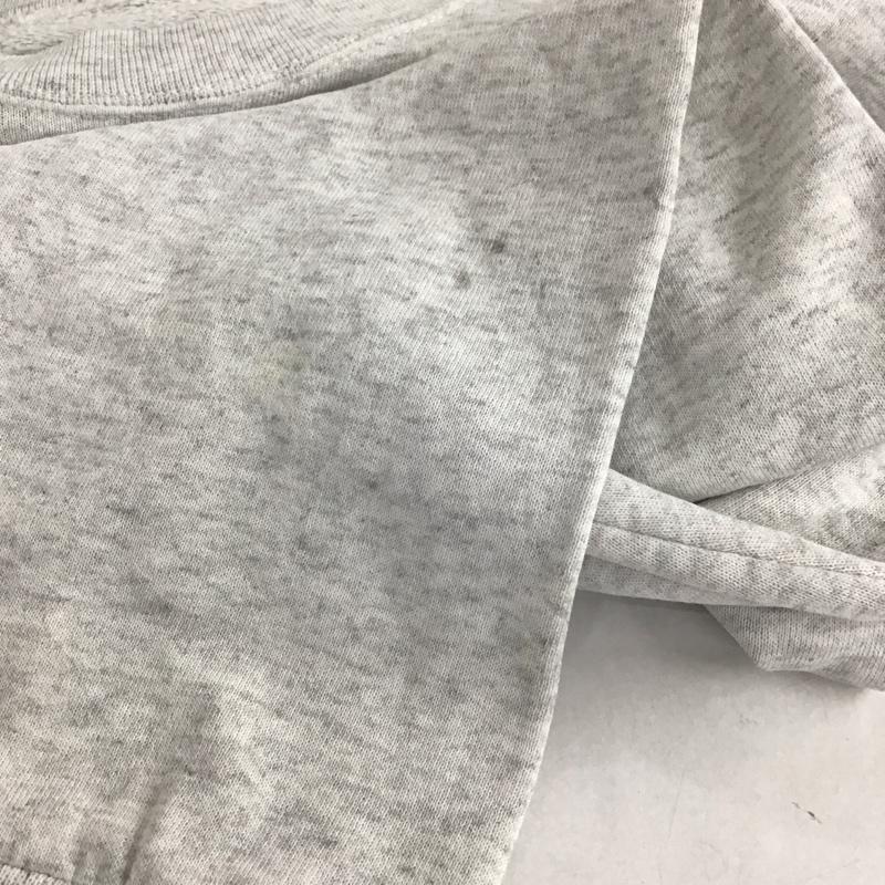 アディダス adidas トレーナー 長袖 プリント 灰 / グレー / メンズ USED 古着 中古 10134626