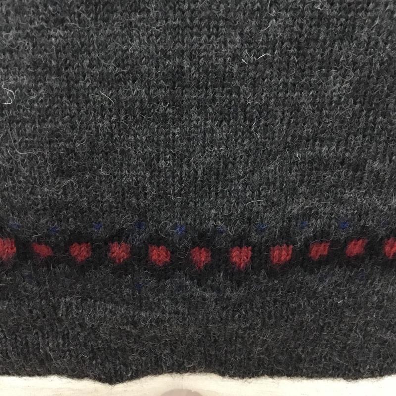 ニューヨーカー NEWYORKER ニット、セーター 長袖 長袖ニットカットソー ニット セーター クルーネックニット L 総柄 マルチカラー / マルチカラー /  メンズ USED 古着 中古 10113304