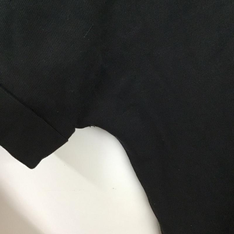 ザラ ZARA カットソー 半袖 半袖カットソー 無地Tシャツ クルーネックカットソー L 無地 黒 / ブラック / レディース USED 古着 中古 10129745