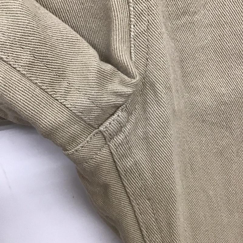 スライ SLY パンツ デニム、ジーンズ 030BSY31-3200 ハイウエストカラーワイドパンツ 0 無地 ベージュ / ベージュ / レディース USED 古着 中古 10137759
