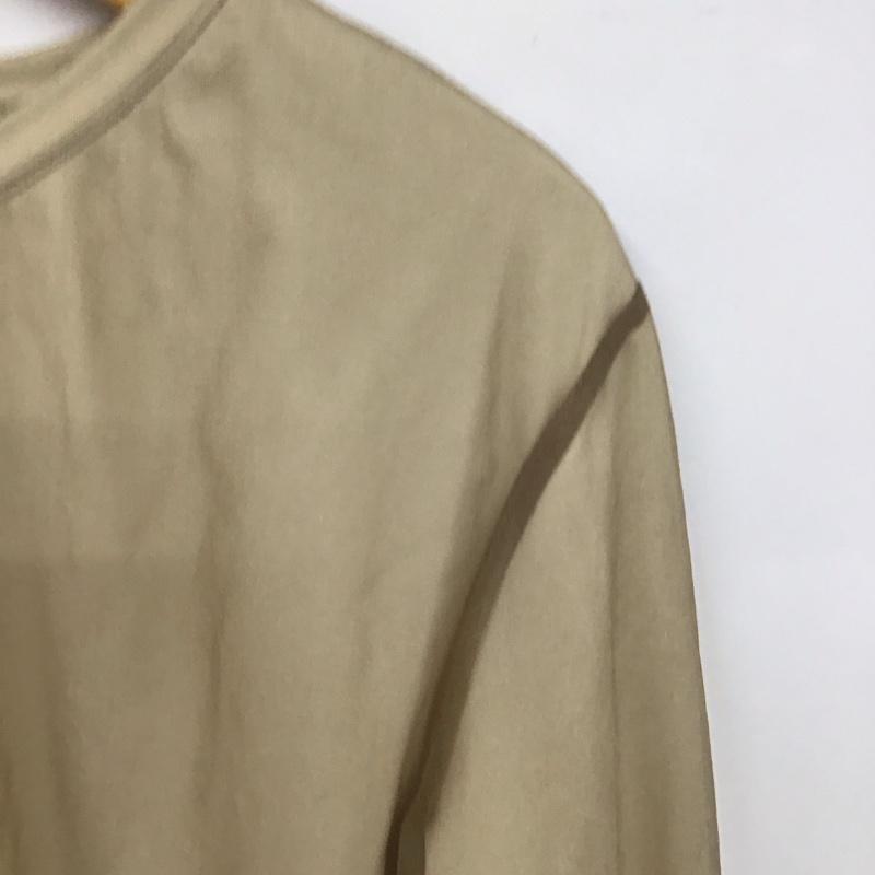ヌナ NEUNA カットソー 長袖 NNIZI0722001 2wayレイヤードシアーロングカットソー FREE 無地 ベージュ / ベージュ / レディース USED 古着 中古 10129235