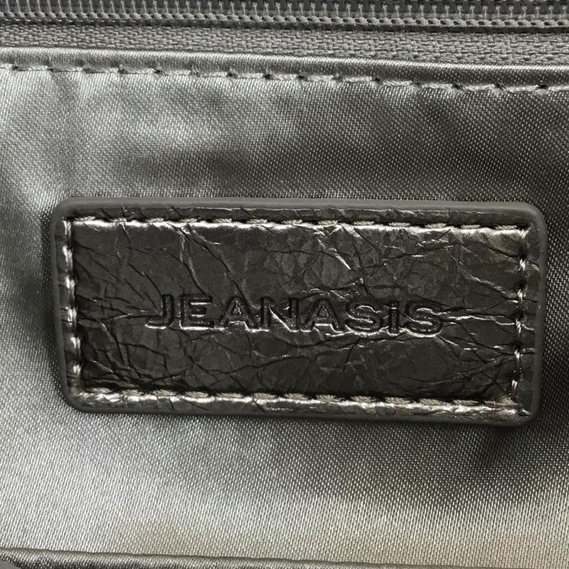 ジーナシス JEANASIS ハンドバッグ ハンドバッグ ロゴ、文字 銀 / シルバー / レディース USED 古着 中古 10136405