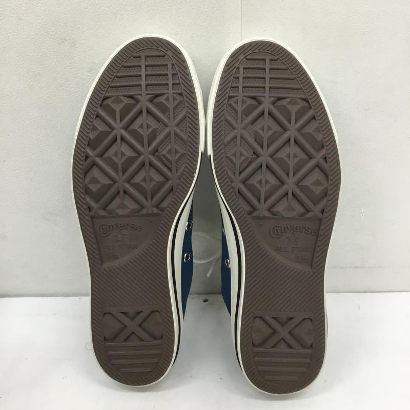 コンバース CONVERSE スニーカー スニーカー 1SC767 ローカットスニーカー 24.5cm 無地 青 / ブルー / X 白 / ホワイト / レディース USED 古着 中古 10130253