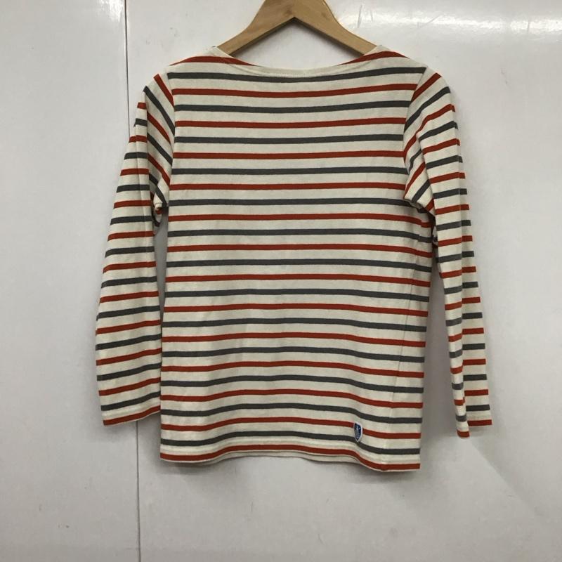 オーシバル ORCIVAL カットソー 長袖 ボーダー柄 マルチカラー / マルチカラー / レディース USED 古着 中古 10131563