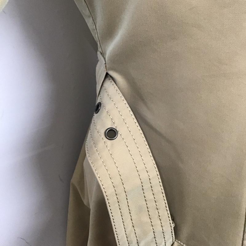 バーバリーブルーレーベル BURBERRY BLUE LABEL コート トレンチコート 40 無地 ベージュ / ベージュ / レディース USED 古着 中古 10119778