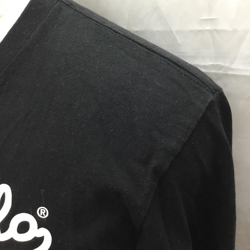ベイプ BAPE カットソー 長袖 長袖カットソー クルーネックカットソー プリントTシャツ ロングスリーブカットソー M プリント 黒 / ブラック /  メンズ USED 古着 中古 10111294