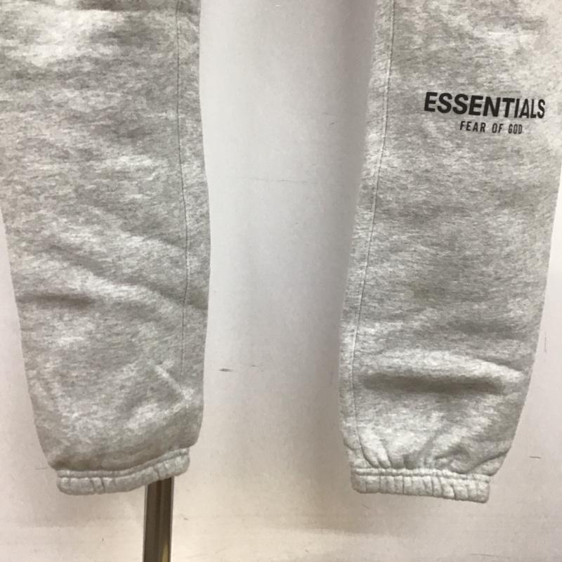 エッセンシャルズ ESSENTIALS パンツ ワークパンツ、ペインターパンツ ワークパンツ ワイドパンツ カジュアルパンツ XS ロゴ、文字 灰 / グレー /  メンズ USED 古着 中古 10124768