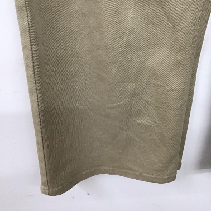 スライ SLY パンツ デニム、ジーンズ 030BSY31-3200 ハイウエストカラーワイドパンツ 0 無地 ベージュ / ベージュ / レディース USED 古着 中古 10137759
