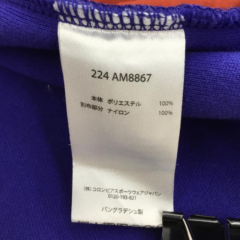 コロンビア Columbia ジャケット、上着 ダウンベスト AM8867 ヘルヴェティア2ベスト フリースベスト XL ロゴ、文字 青 / ブルー / メンズ USED 古着 中古 10138531
