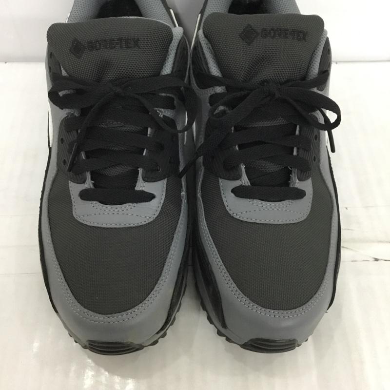 ナイキ NIKE スニーカー スニーカー FD5810-002 AIR MAX 90 GTX DK GORE-TEX 26.5cm 26.5cm ロゴ、文字 黒 / ブラック / X 灰 / グレー / メンズ USED 古着 中古 10124188