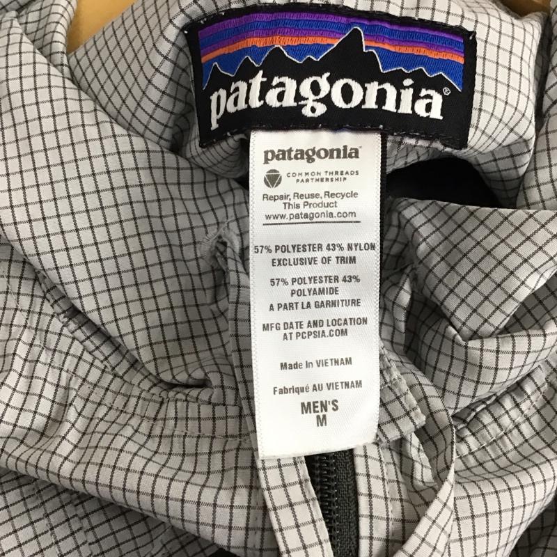 パタゴニア patagonia ジャケット、上着 ジャケット、ブレザー ジップアップジャケット パーカージャケット アウター M チェック 灰 / グレー /  メンズ USED 古着 中古 10129056