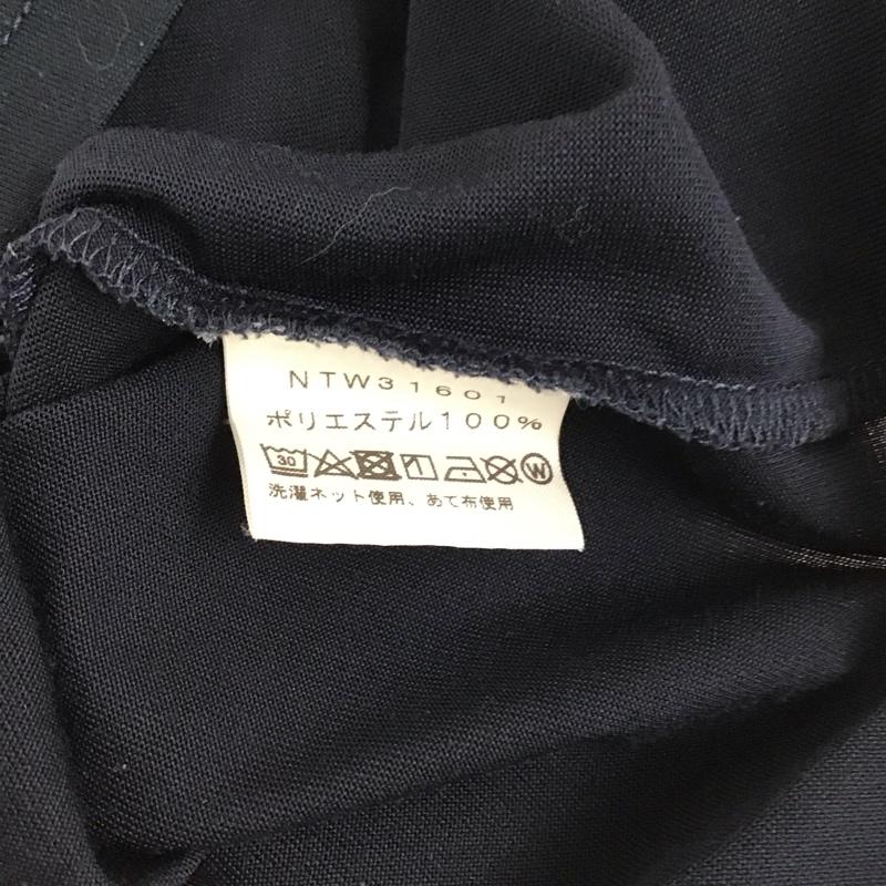ザノースフェイス THE NORTH FACE Tシャツ 半袖 NTW31601 M ロゴ、文字 紺 / ネイビー / レディース USED 古着 中古 10129502