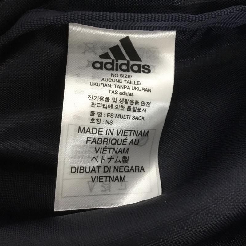 アディダス adidas バッグ バッグ ED1643 TANGO マルチサック シューズケース サッカー フットサル タグ付き ロゴ、文字 紺 / ネイビー / メンズ USED 古着 中古 10132770