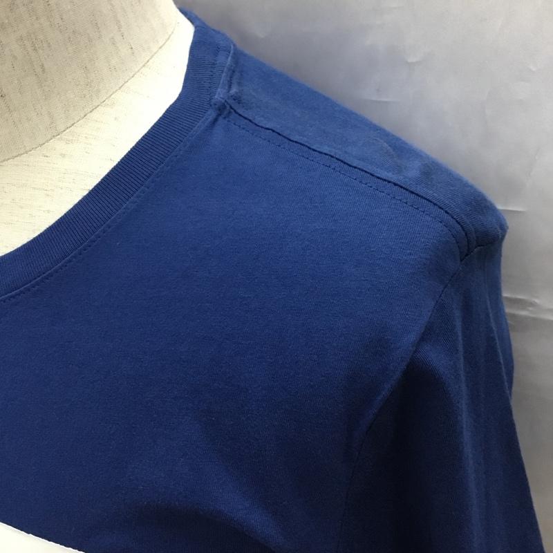 ナイキ NIKE Tシャツ 半袖 886681-423 NIKEAIRBASKETBALLSHIRTTEE 半袖カットソー プリントTシャツ S ロゴ、文字 青 / ブルー /  メンズ USED 古着 中古 10109457