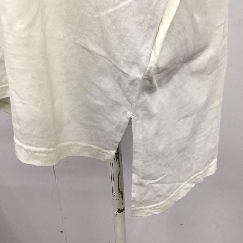 フリークスストア FREAK S STORE カットソー 半袖 326-888-01050 フレンチスリーブチュニックTシャツ FREE 無地 アイボリー / アイボリー / レディース USED 古着 中古 10109694