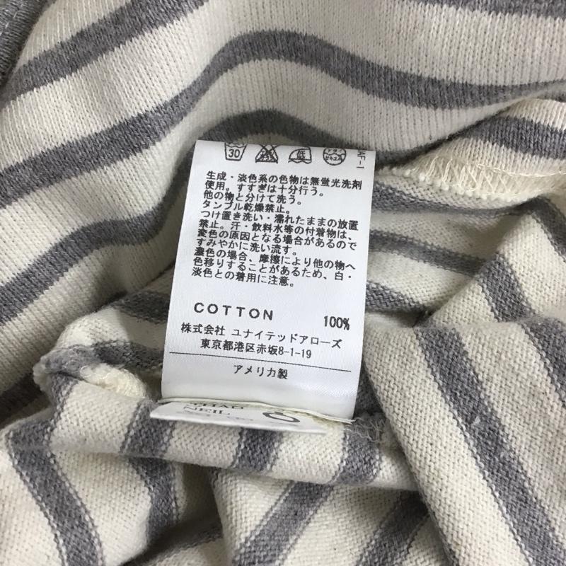 サディアスオニール THAD DEUS O NEIL カットソー 半袖 半袖カットソー プリントTシャツ クルーネックカットソー M ボーダー柄 マルチカラー / マルチカラー /  メンズ USED 古着 中古 10113133