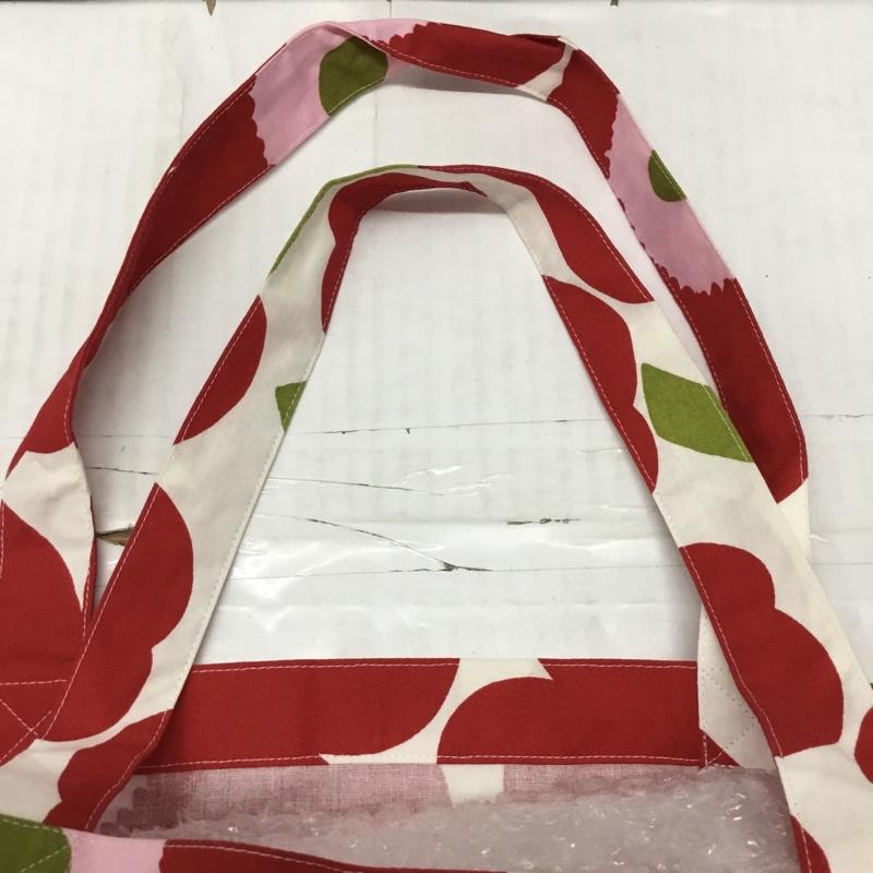 マリメッコ marimekko トートバッグ トートバッグ ウニッコ 総柄 赤 / レッド / レディース USED 古着 中古 10115051