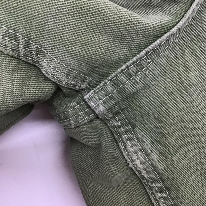 オシュコシュ OSHKOSH パンツ ワークパンツ、ペインターパンツ ミリタリーパンツ ワイドパンツ 70s 80s 42talon 29インチ 無地 カーキ / カーキ / メンズ USED 古着 中古 10133300