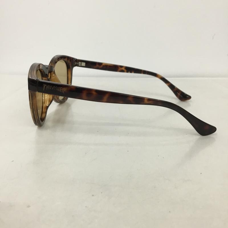 スラッシャー THRASHER めがね・サングラス サングラス 49 24-142 Vintage Revival Design ロゴ、文字 茶 / ブラウン / メンズ USED 古着 中古 10136950