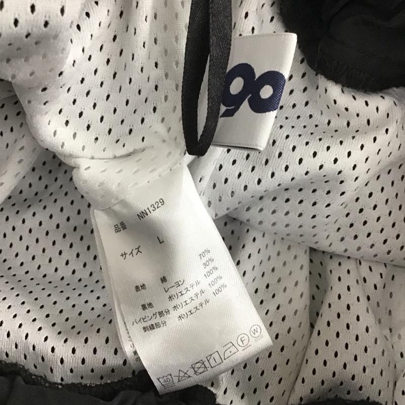 ナインティナインティ 9090 ボトムス ボトムス NN1329 N Logo Pants 裏メッシュ ロゴパンツ L ロゴ、文字 黒 / ブラック / メンズ USED 古着 中古 10107052