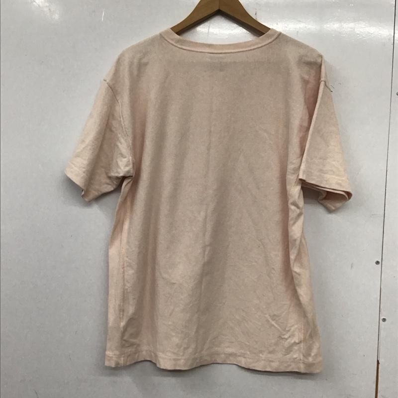 チャンピオン Champion Tシャツ 半袖 c8-z339 半袖カットソー プリントTシャツ リバースウィーブTシャツ M ロゴ、文字 桃 / ピンク / メンズ USED 古着 中古 10136864