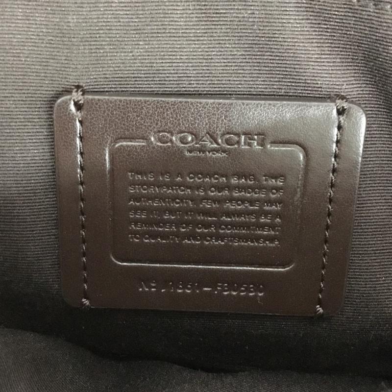 コーチ COACH リュックサック、デイパック リュックサック、デイバッグ F30530 ミニリュック レザー ショルダー 2WAY ロゴ、文字 アイボリー / アイボリー / レディース USED 古着 中古 10140044