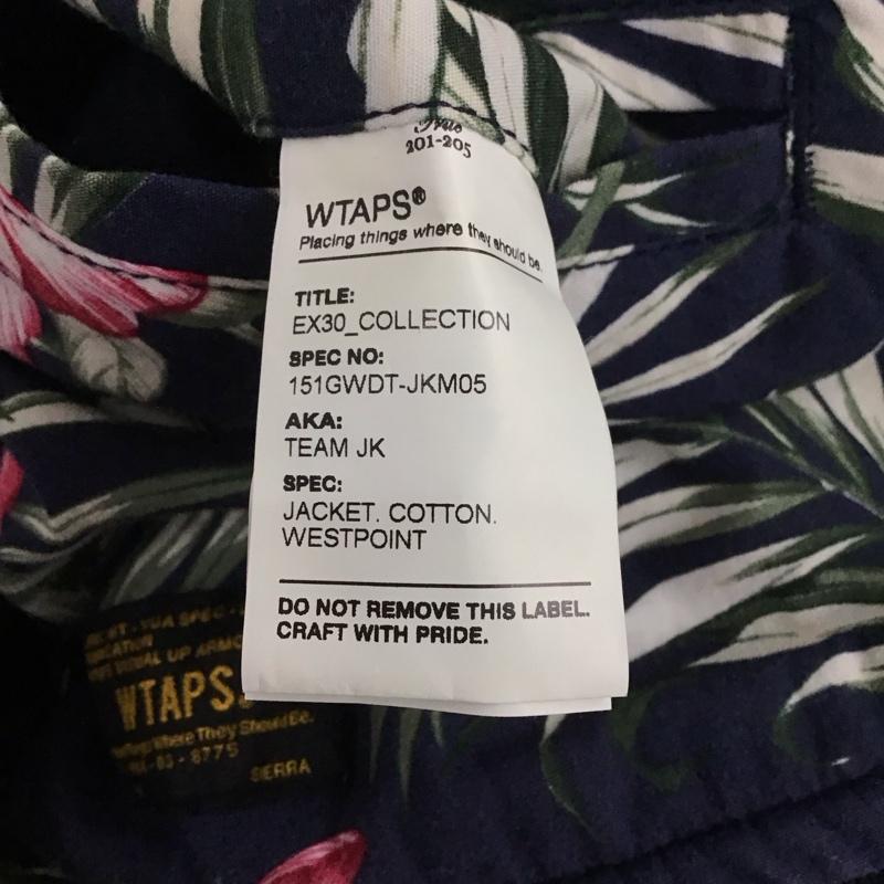 ダブルタップス WTAPS ジャケット、上着 ジャンパー、ブルゾン 151GWDT-JKM05 リバーシブル コットン ロゴ、文字 紺 / ネイビー / メンズ USED 古着 中古 10108916