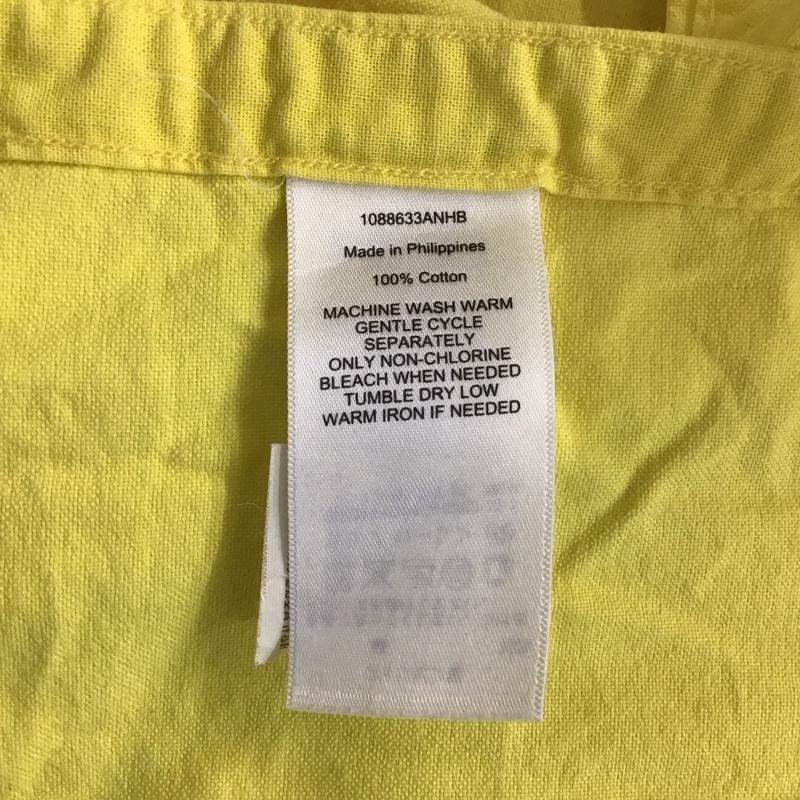 ラルフローレン RALPHLAUREN シャツ、ブラウス 半袖 ボタンダウンシャツ L 無地 黄 / イエロー / メンズ USED 古着 中古 10107902