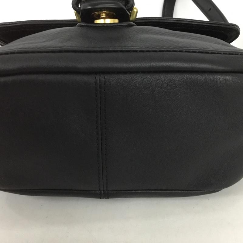 コーチ COACH ショルダーバッグ ショルダーバッグ F25150 ポシェット ミニバッグ ロゴ、文字 黒 / ブラック / レディース USED 古着 中古 10131865