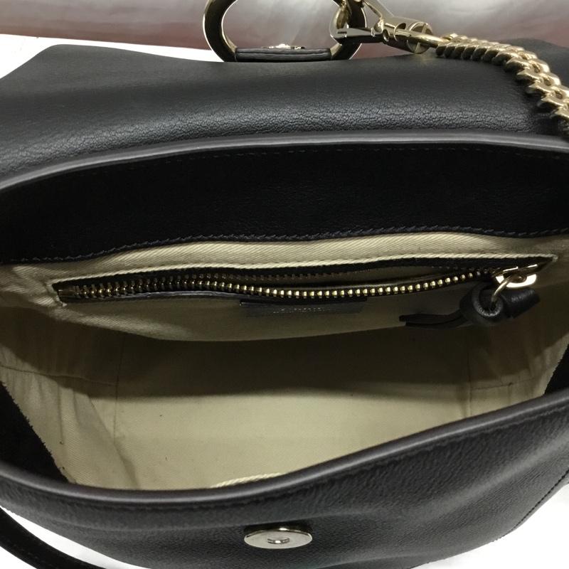 クロエ Chloe リュックサック、デイパック リュックサック、デイバッグ 01185765-5 フェイ 2WAY ハンドバッグ ロゴ、文字 黒 / ブラック / レディース USED 古着 中古 10118686