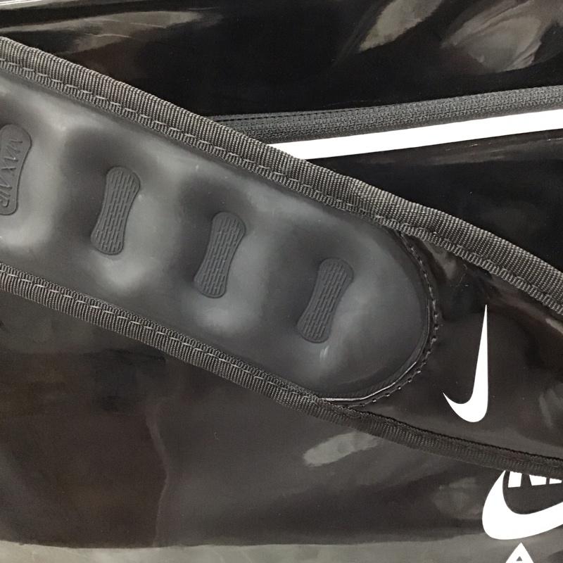 ナイキ NIKE ショルダーバッグ ショルダーバッグ エナメルバッグ スポーツバッグ ロゴ、文字 黒 / ブラック / X 白 / ホワイト / メンズ USED 古着 中古 10116288