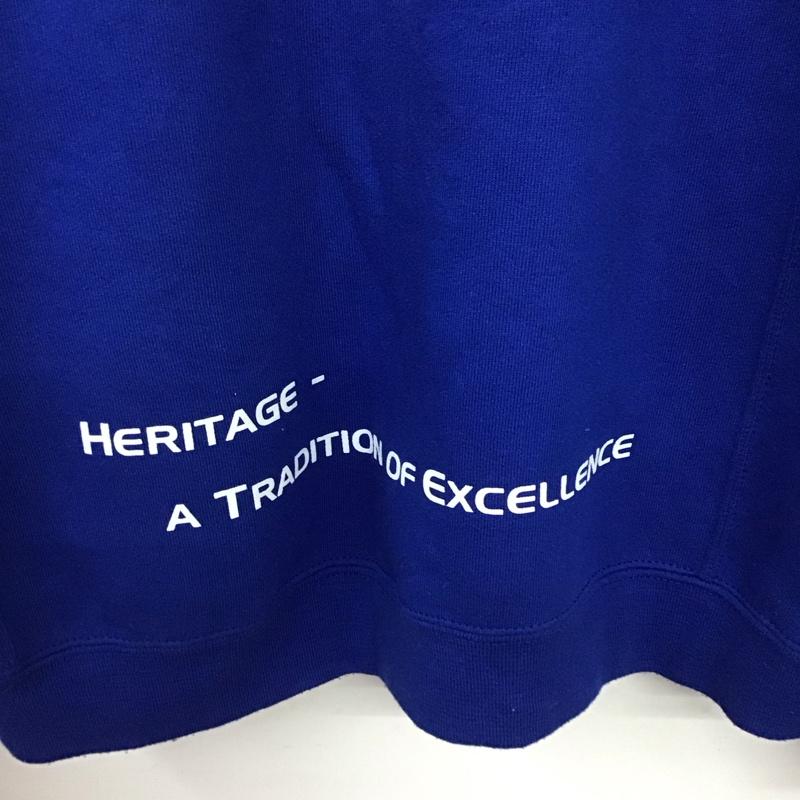 ラッセルアスレティック Russell Athletic パーカー 長袖 M プリント 青 / ブルー / メンズ USED 古着 中古 10134542