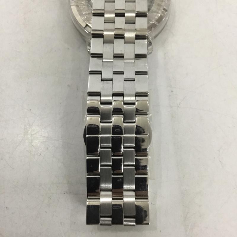 ブローバ BULOVA 腕時計 アナログ(自動巻き) 96A199 箱有 ロゴ、文字 黒 / ブラック / X 銀 / シルバー / メンズ USED 古着 中古 10133865