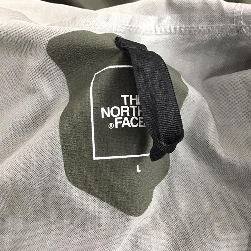 ザノースフェイス THE NORTH FACE ジャケット、上着 ジャケット、ブレザー np12306 ナイロンジャケット アウター ジップアップパーカー L ロゴ、文字 カーキ / カーキ / メンズ USED 古着 中古 10138779