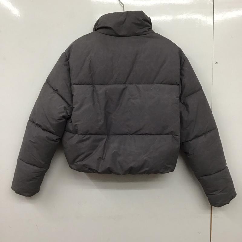 ザラ ZARA ジャケット、上着 ジャケット、ブレザー 5320 719 819 中綿ジャケット スタンドカラー XS 無地 灰 / グレー / レディース USED 古着 中古 10138681