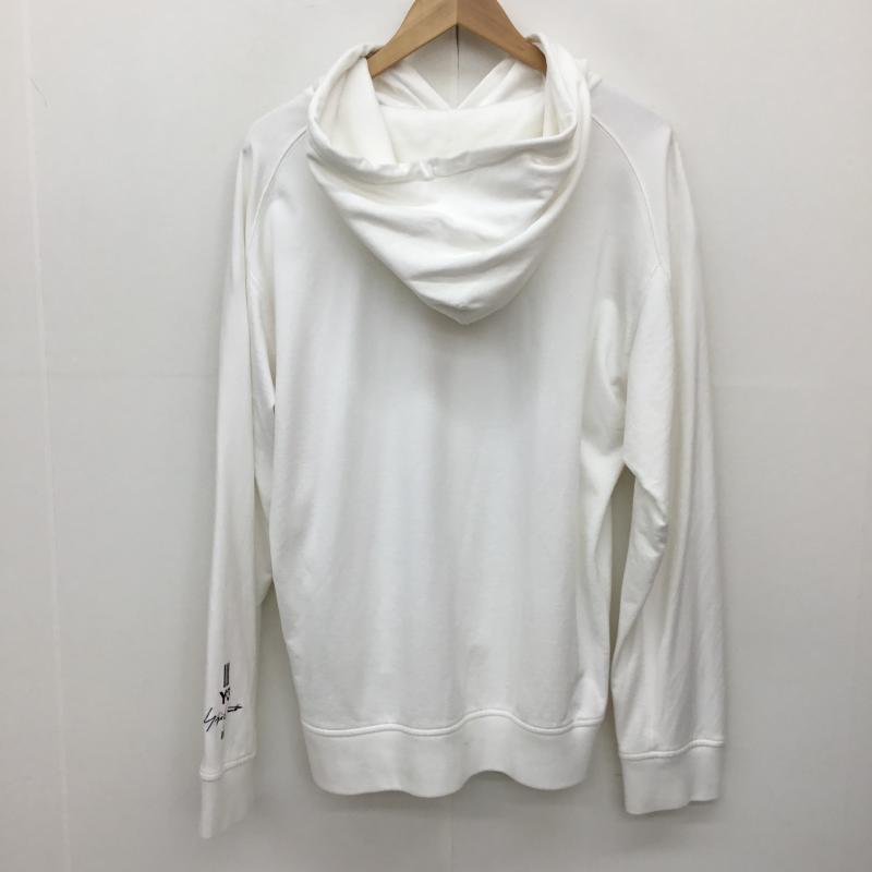 ワイスリー Y-3 パーカー 長袖 adidas DY7250 XL 無地 白 / ホワイト / メンズ USED 古着 中古 10134387
