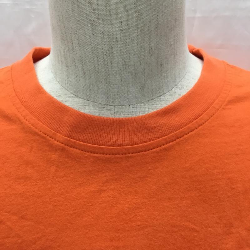 アンディフィーテッド UNDEFEATED Tシャツ 半袖 半袖カットソー プリントTシャツ クルーネックカットソー M プリント 橙 / オレンジ /  メンズ USED 古着 中古 10108964