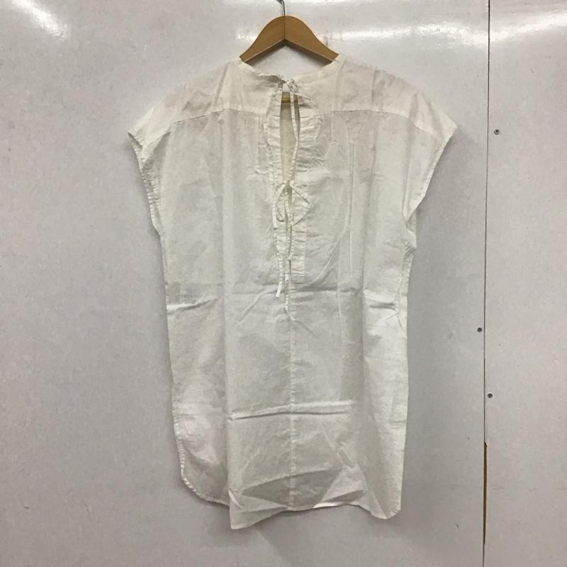 ローリーズファーム LOWRYS FARM シャツ、ブラウス 半袖 FREE 無地 白 / ホワイト / レディース USED 古着 中古 10137400