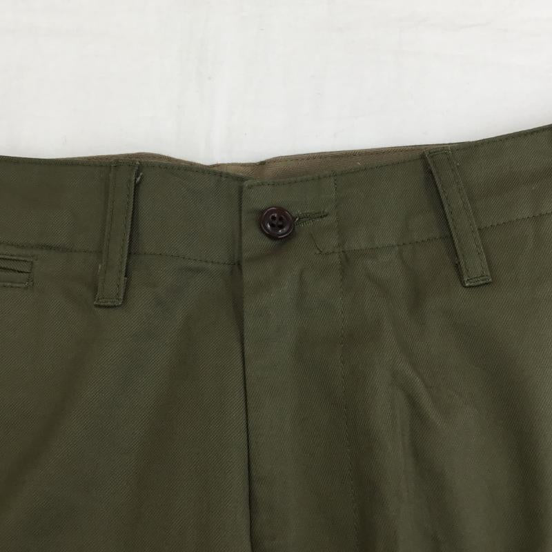 コムデギャルソン COMME des GARCONS パンツ ワークパンツ、ペインターパンツ COMME des GARCONS 14SS コットンストレートパンツ HM-P055 L 無地 カーキ / カーキ /  メンズ USED 古着 中古 10128710